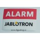 Výstražná samolepka Jablotron 80x50